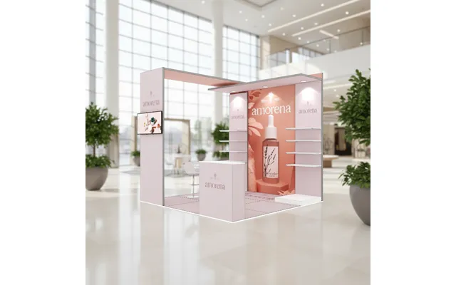 Modular Aluminum Seg Portable 10x10 Tradeshow Expo Shelf Display Exhibition Trade Show Booth