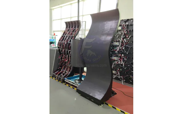 Moving Poster Led Screen Indoor Portable Soft Led Display Customized Screen Size