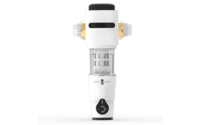 Multi-function 360 Universal Brass Pipe Water Prefilter Automatic Backwash 3-year Filter Life Pressure Monitoring Manual
