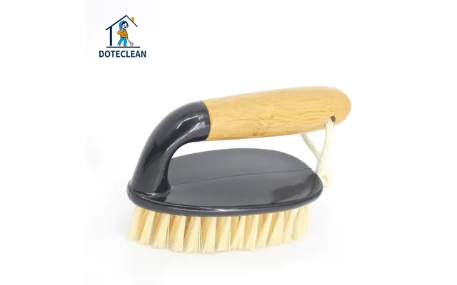 Multifunction Pp Eco-friendly Bamboo Handle Cleaning Brush Smart Laundry Scrub Brush For Floor And Clothes Washing