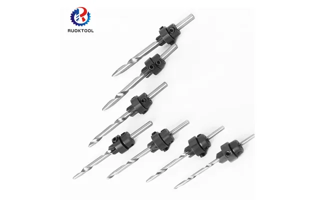 Multifunctional Wood Percer Long Lasting Wear Resistant Countersink Drill Bits