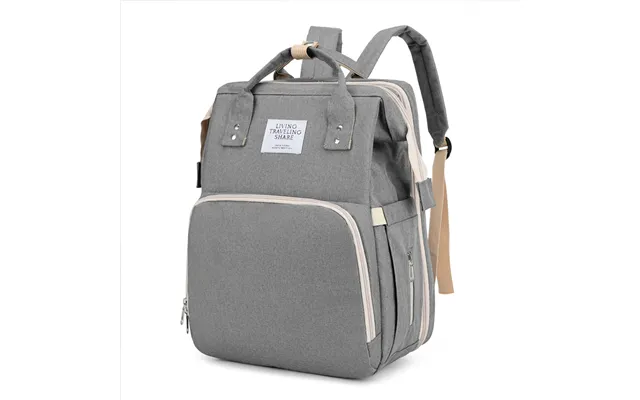 Mummy Bag With Usb Charging Port Of Loading Station Large Capacity Waterproof And Antifouling Foldable Mommy Bag Portabl