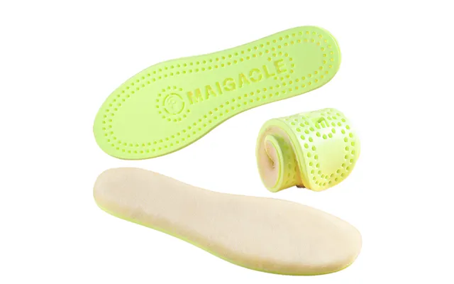 New Arrival Winter Wool Insoles Cold-proof And Warm Feet Plush Insoles For Women's Snow Boots Hollow No Stuffy Feet Comf