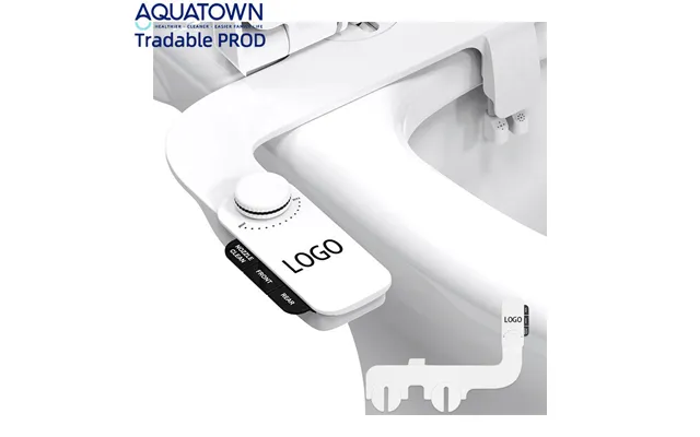New Design Key Button Dual Nozzle Bide Shattaf Bathroom Ultra-slim Bidet Toilet Attachment Custom Cold Water Bidet Attac