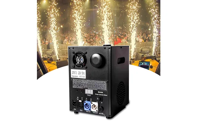 New Portable Indoor Stage Pyrotechnics Electronic Battery Dmx 600w Cold Spark Fireworks Machine