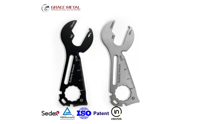 New Product Ideas Multi Function Wrench Shape Edc Business Card Multi Tool