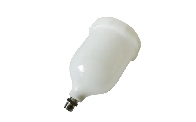 Oem Customizable 600ml Pneumatic Gravity Paint Pot Plastic Upper Car Spray Gun