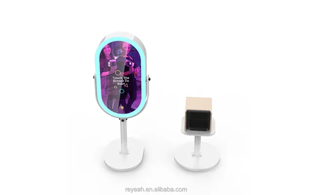 Online Picture Printing Photo Booth Wedding And Party Kiosk Rental Vending Machine Compatible With Camera For Business E