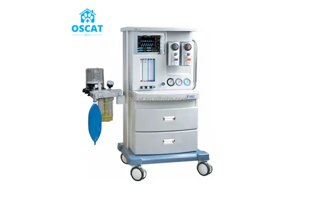 Oscat Jinling850 Veterinary Anesthesia Machine Electric Portable With 1 Year Warranty