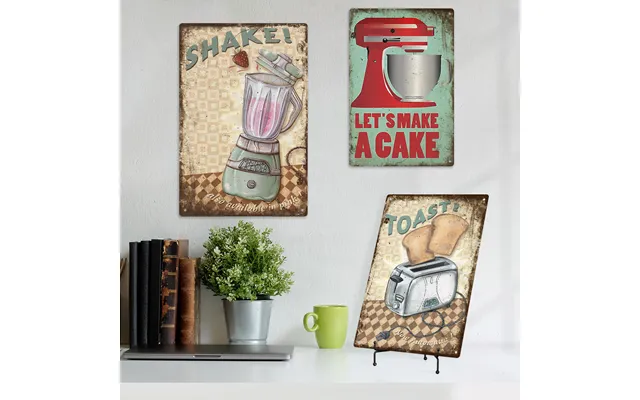 Personalized Metal Poster Retro Sign Vintage Elegant Pastry Chef Tin Sign Home Kitchen Restaurant Decor