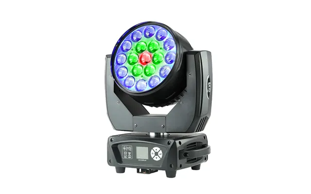 Popular 19x15w Rgbw 4 In 1 Moving Head Led Beam Stage Lights With Both Wash And Beam Effect