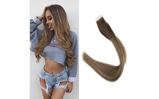 Popular Manufactory Wholesale Long Lasting Russian Human Tape Hair Balayage Color Tape In Hair Extensions