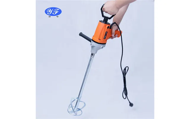 Portable High Quality 1500w Electric Stirring Drill Paint Coating Cement Mixer With Bracket 220v 50hz