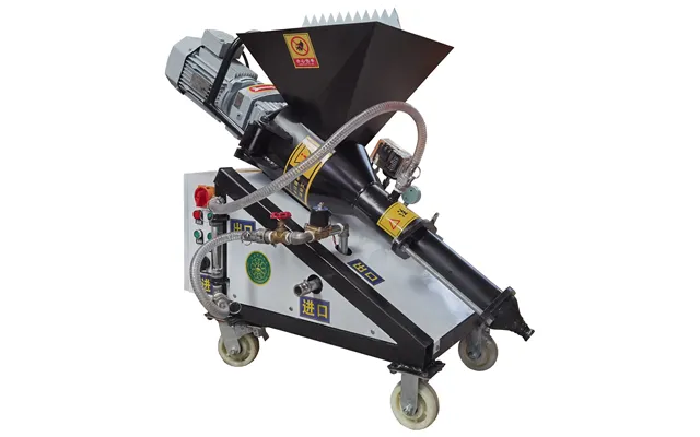Professional High-standard Pump Paint Gypsum Spraying Machine New Condition Mortar Plastering Machine Home Use Core Moto