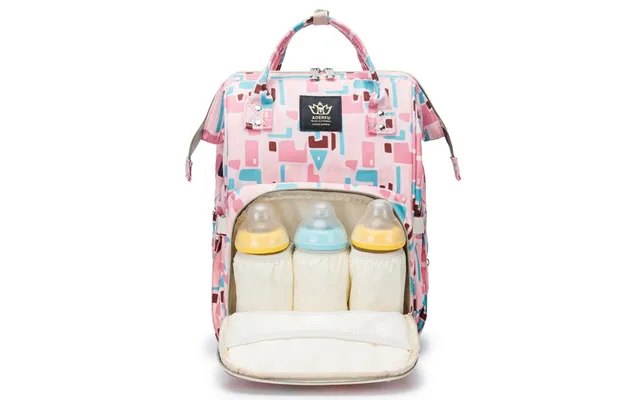 Purorigin Multi-function Waterproof Neoprene Backpack Diaper Bag Usb Maternity & Baby Oem Print Polyester For Mommy And 
