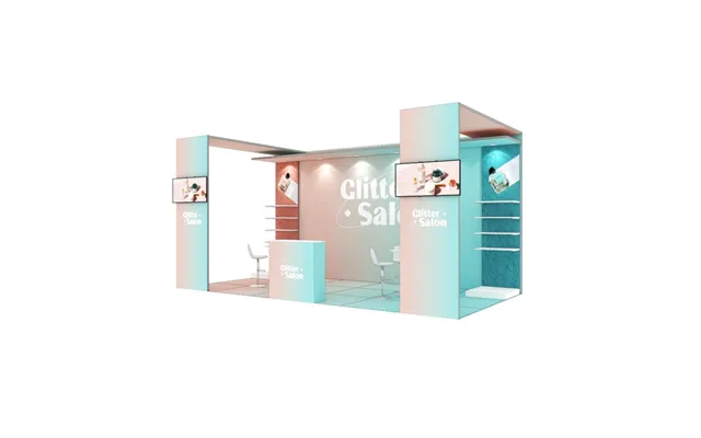 Quality Modular Aluminum Seg Portable 10x20 Free Trade Show Booth Lightweight 10x20 Fashion Expo Booth Exhibition Tool