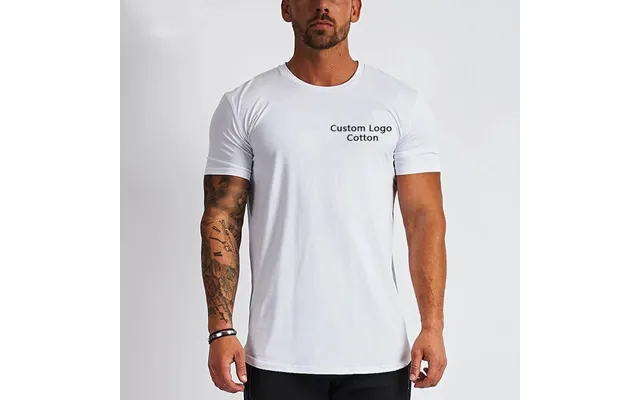 Quick Deals Uk Size Us Size Sports Workout Comfort Men Compression Gym Tee Shirt Coton T Shirt