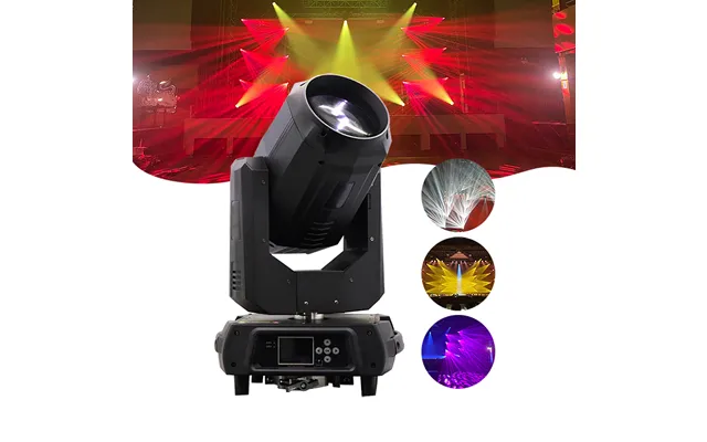 R17 High Power Silent Moving Head Stage Light Gobo 350w Moving Head Projector Laser Light Led Beam Wash Moving Head Disc