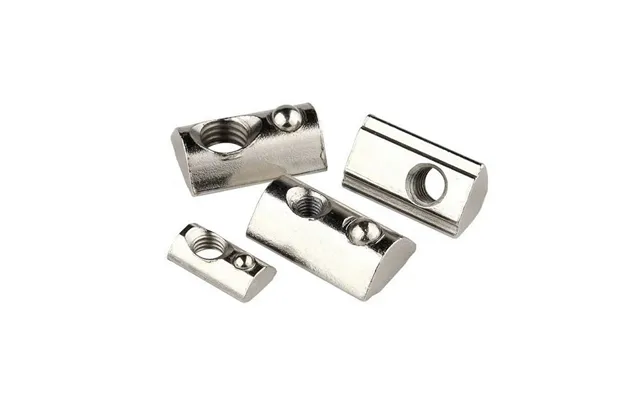 Round Base T Nut For 20 30 40 45 Aluminum Profile M3 M4 M5 M6 M8 M10