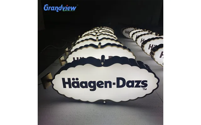 Round Outdoor Acrylic Lightbox Sign 3d Led Illuminated Round Beer Sign Beer Lightbox