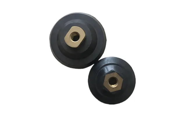 Rubber Back Up Holder Backing Plate With M14 Or 5 8 -11 Thread For Hook And Loop Polishing Pads