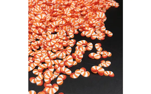 Seafood Shrimp Slices Polymer Clay Toy Red Colored Slime Supplies Clear Fluffy Slime Accessories And Charms