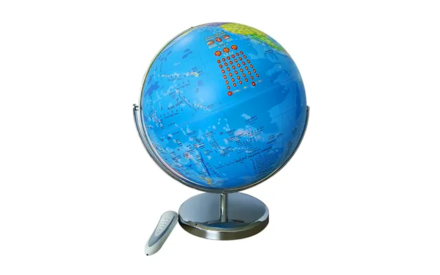 Seeball 32cm Intelligent Voice Reading Globe Dual Language Metal Base Fun Learning Geography Home Decoration Crystal Sur