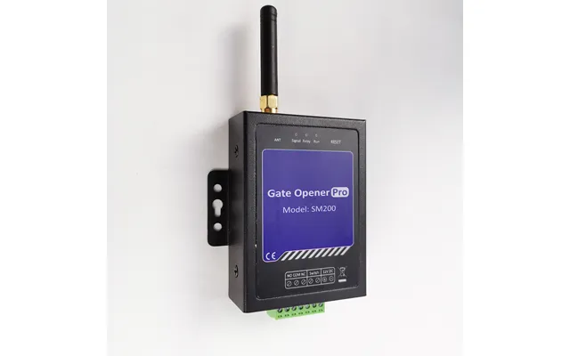 Sm200 Gsm 4g Gate Opener Relay Wireless Remote By Mobile Phone Insert Sim Card