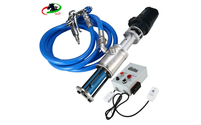 Small Putty Waterproof And Fireproof Real Stone Paint Spraying Machine