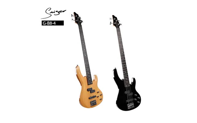 Smiger 4 Strings Bass Guitar With Manufacturer Wholesale Price Natural Wood Electric Bass Guitar