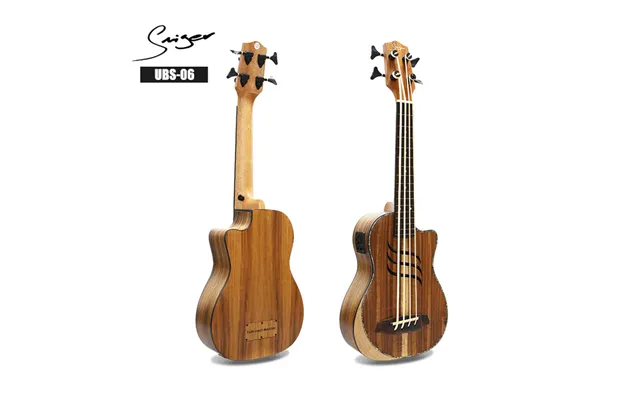 Smiger Ubs-06 30 Solid Top Armrest Ubass Ukulele Baritone Ukulele Bass Electric Ukulele For Beginner Profession