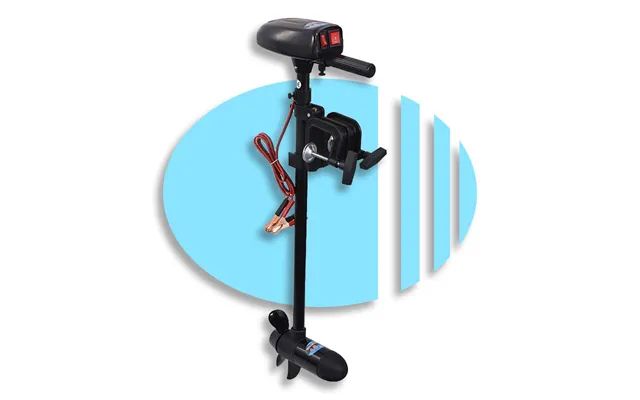 Solarmarine Inflatable Electric Boat Outboard Motor Trolling Motor For Fishing Ce Certified Pvc Black