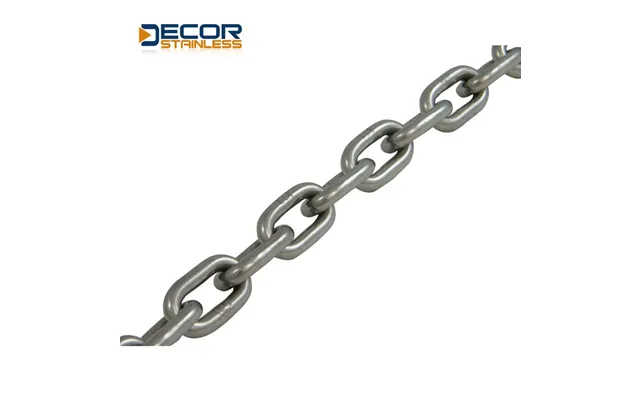 Stainless Steel 316 304 Steel With Galvanized Or Hot Galvanized Finish Tyre Protection Welded Link Chain Din766 Din763