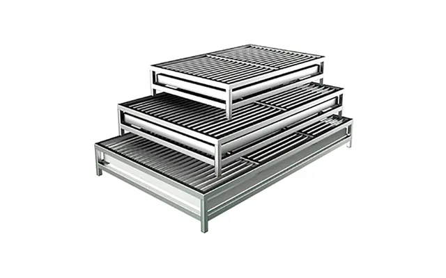 Stainless Steel Dog Toilet Removable Tray Household Anti-skid Large-capacity Grid Double-layer Design Pet Toilet Trainin