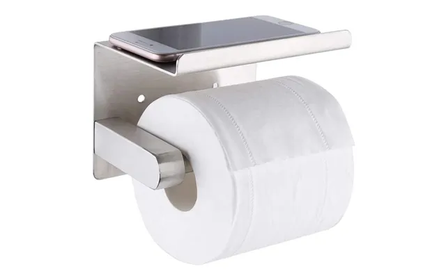 Superior Stainless Steel Bathroom Toilet Paper Holder High Quality Brushed Toilet Roll Holder With Shelf