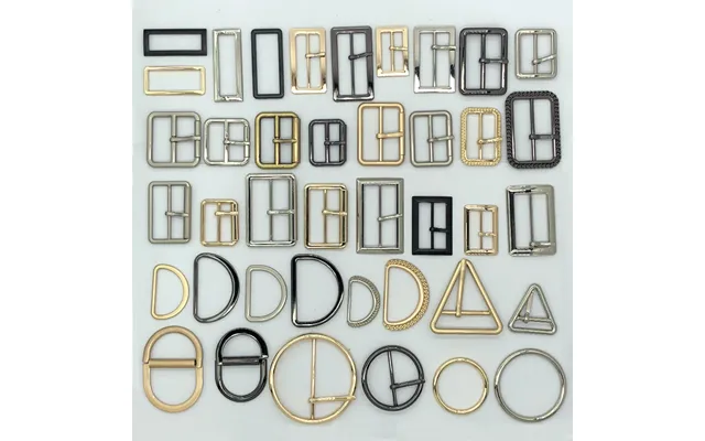Supplier Wholesale 20mm-60mm Waterproof Luggage D Rings Customized Color Bag Buckle