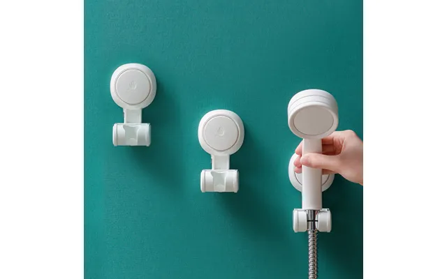 Taili Durable With Two Angles Bathroom Accessories With Suction Hook Shower Head Holder For Bathroom