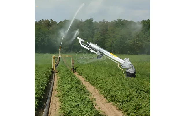 Titans High Quality 80m Rain Gun Sprinkler Brass 360 Degree Rotating High-pressure For Agriculture Farmland Water Irriga