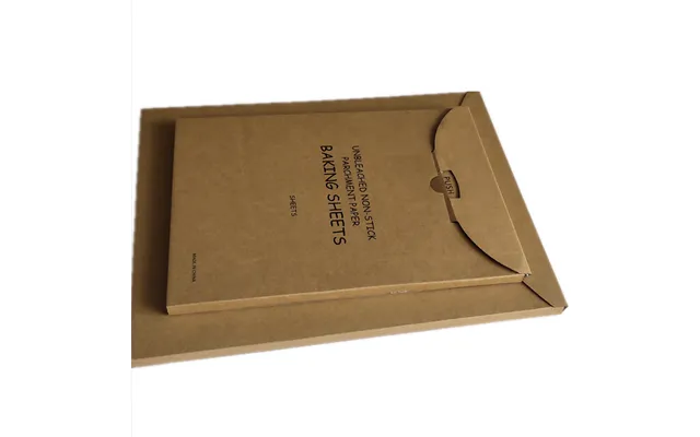Top Selling 9x13 Inches Precut Non-stick Greaseproof Waterproof Food Grade Double-sided Silicone Coated Unbleached Paper