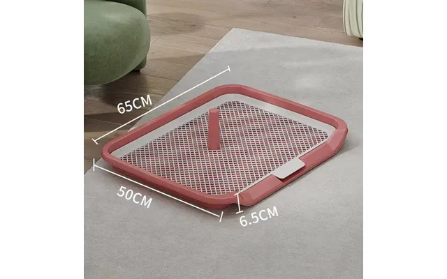 Train Dogs Go Toilet Eco-friendly Plastic Indoor Flat Type Poop Basin Grid Design Detached Assemble Stimulating Plastic 