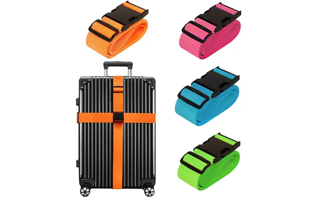 Travel Accessories Can Be Adjusted Luggage Strap Luggage Box Fixing Belt Suitcase Lock Buckle Strap Travel Custom Luggag