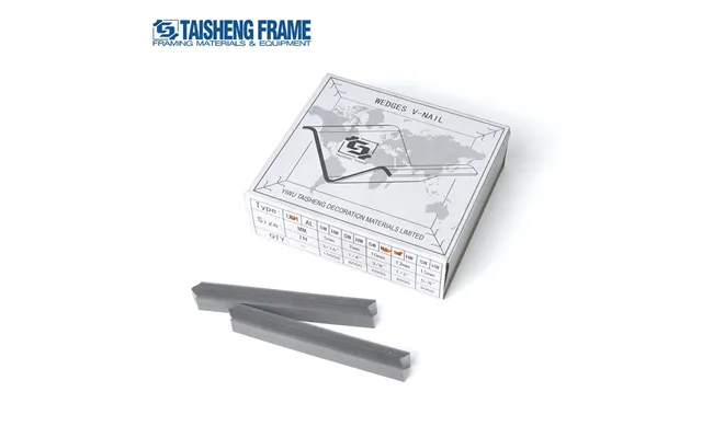 Ts-d46 Picture Frame V Nail 12mm Hard Wood V-nail Uni Type Framing Vnail