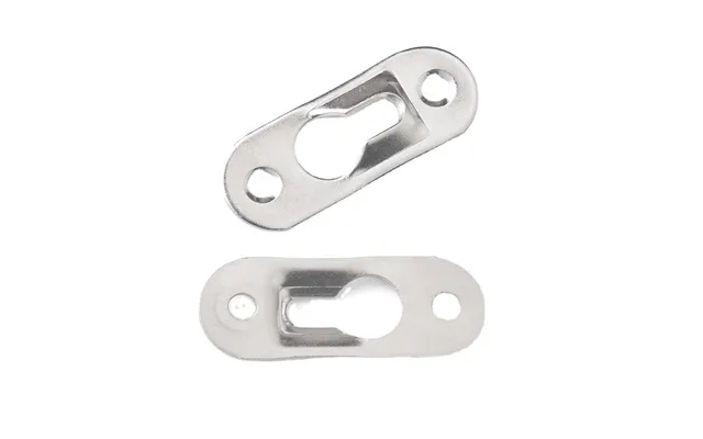 Ts-k110b Oem Photo Frame Keyhole Hook New Design Zinc Plated Hardware Two Holes Picture Frame Hanger 16*42mm For Photo F