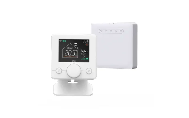 Tuya Smart Wall-hung Rf 433 Va Screen Floor Heating Thermostat Wi-fi Gas Boiler Heating App Remote Control Alexa Google 