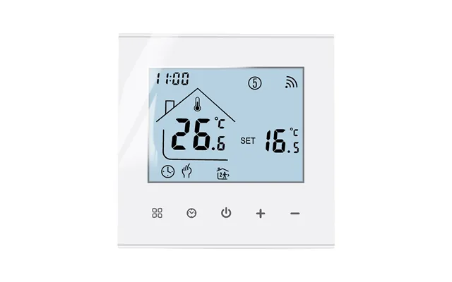 Tuya Wifi Thermostat Lcd Display Touch Screen For 16a Electric Floor Heating 3a Water Gas Boiler Temperature Remote Cont