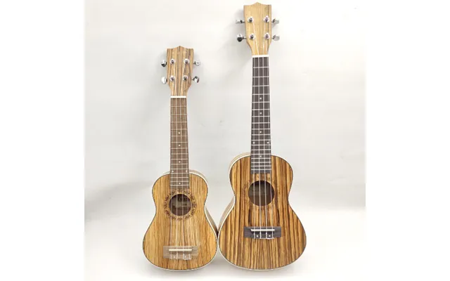 Uk-z26 Concert And Tener 23 26 Zebra Wood Ukuleles