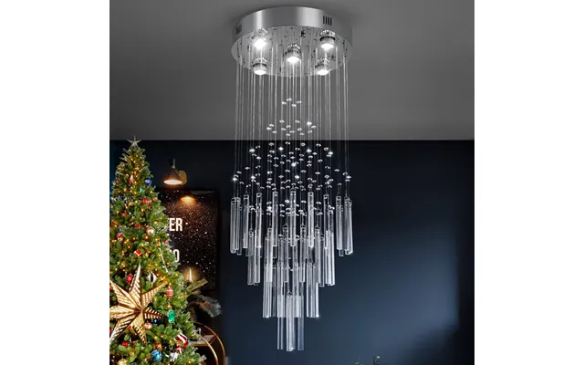 Us Warehouse Free Shipping Corridor Balcony Gu10 Bulb Adjustable Custom Crystal Chandelier Lighting Fixture