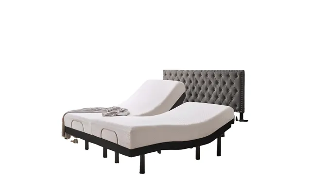 Us Warehouse Pronova Motion Modern Metal Upholstered Queen Panel Folding Electric Adjustable Bed Base Dual Usb Sale Serv