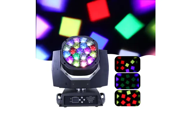 Vltg Bee Aura 19pcs Eye Lights Led Moving Head Wash Light Rgbw Dmx 4in1 Big Clay Stage Lights