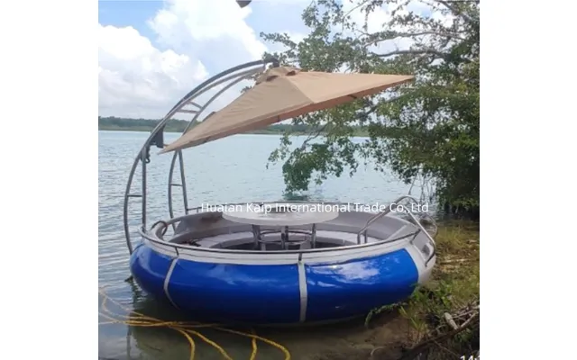 Water Playground Equipment Electric Bbq Water Donut Boat For Sale